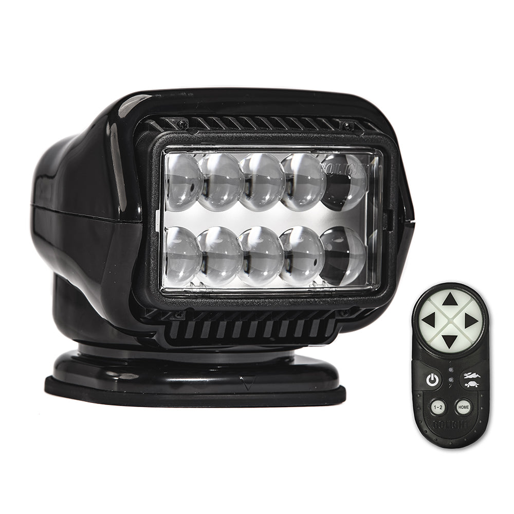 Golight Stryker ST Series Permanent Mount Black LED w/Wireless Handheld Remote [30514ST] 1