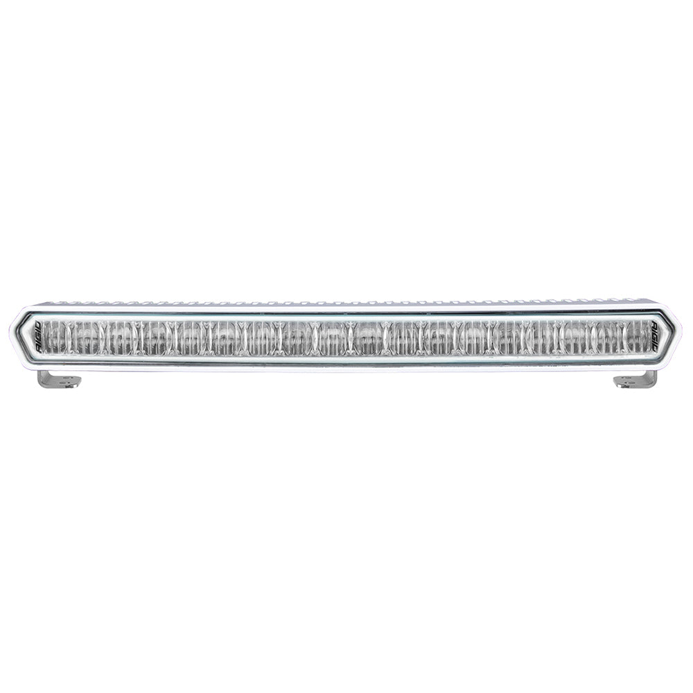 RIGID Industries SR-L Series Marine 20" White LED Lightbar - White Light w/White Halo [62000] 1