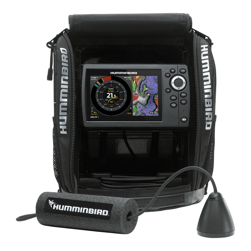 Humminbird ICE HELIX 5 CHIRP GPS G3 - Sonar/GPS Combo [411730-1] 1