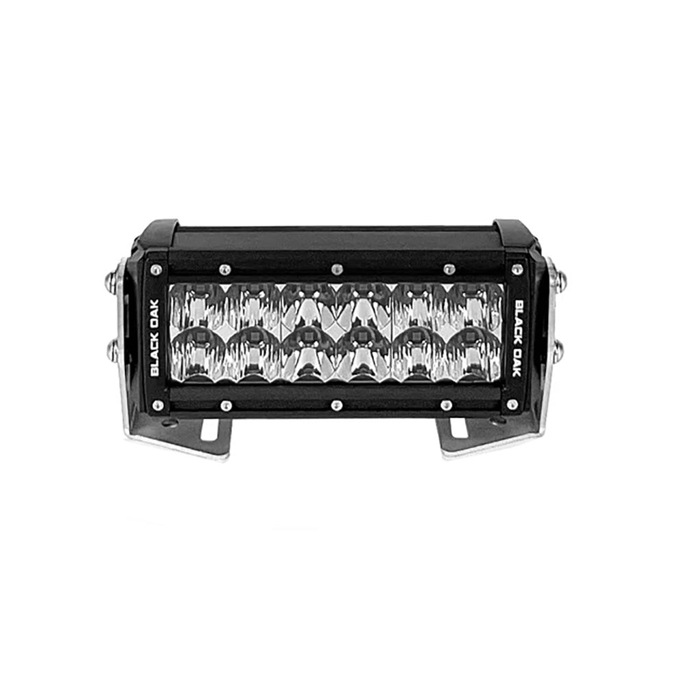 Black Oak Pro Series 3.0 Double Row 6" LED Light Bar - Combo Optics - Black Housing [6C-D5OS] 3