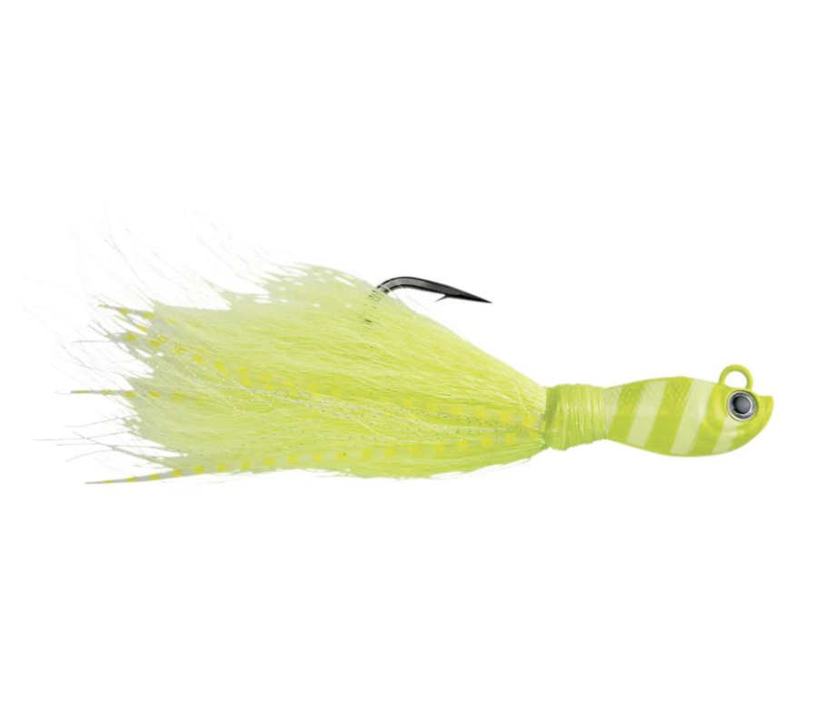 SPRO Power Bucktail Zebra Hair Jig w/ O'Shaughnessy Hook