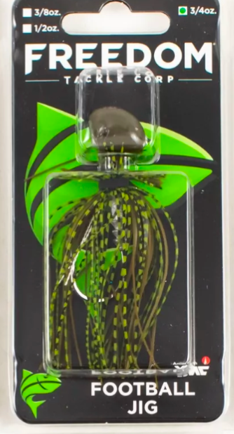 Freedom Tackle Skirted Football Jig 3