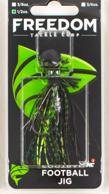 Freedom Tackle Skirted Football Jig