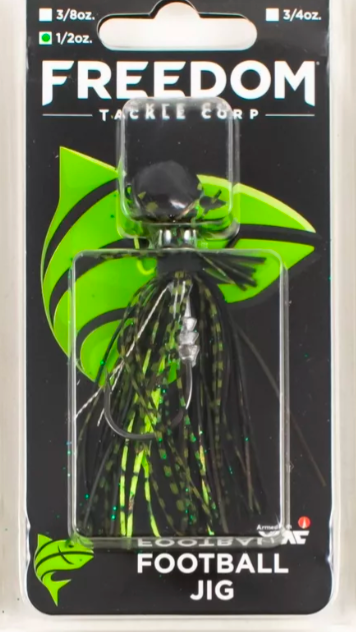 Freedom Tackle Skirted Football Jig 4