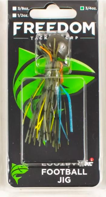 Freedom Tackle Skirted Football Jig