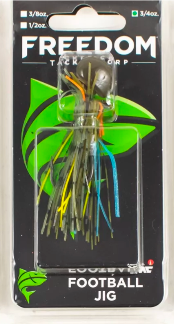 Freedom Tackle Skirted Football Jig 5