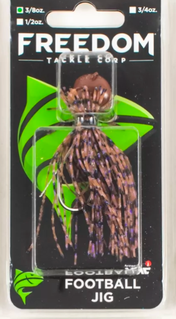 Freedom Tackle Skirted Football Jig 6