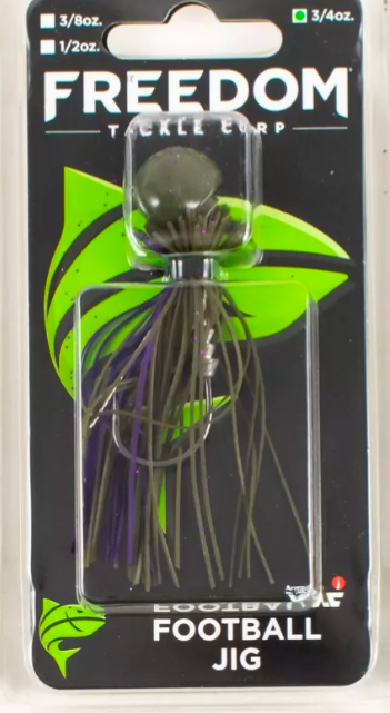 Freedom Tackle Skirted Football Jig 7