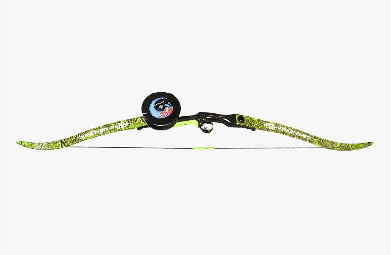Pse Bowfishing Kit Kingfisher - 56" 45# Rh Green Dk'd