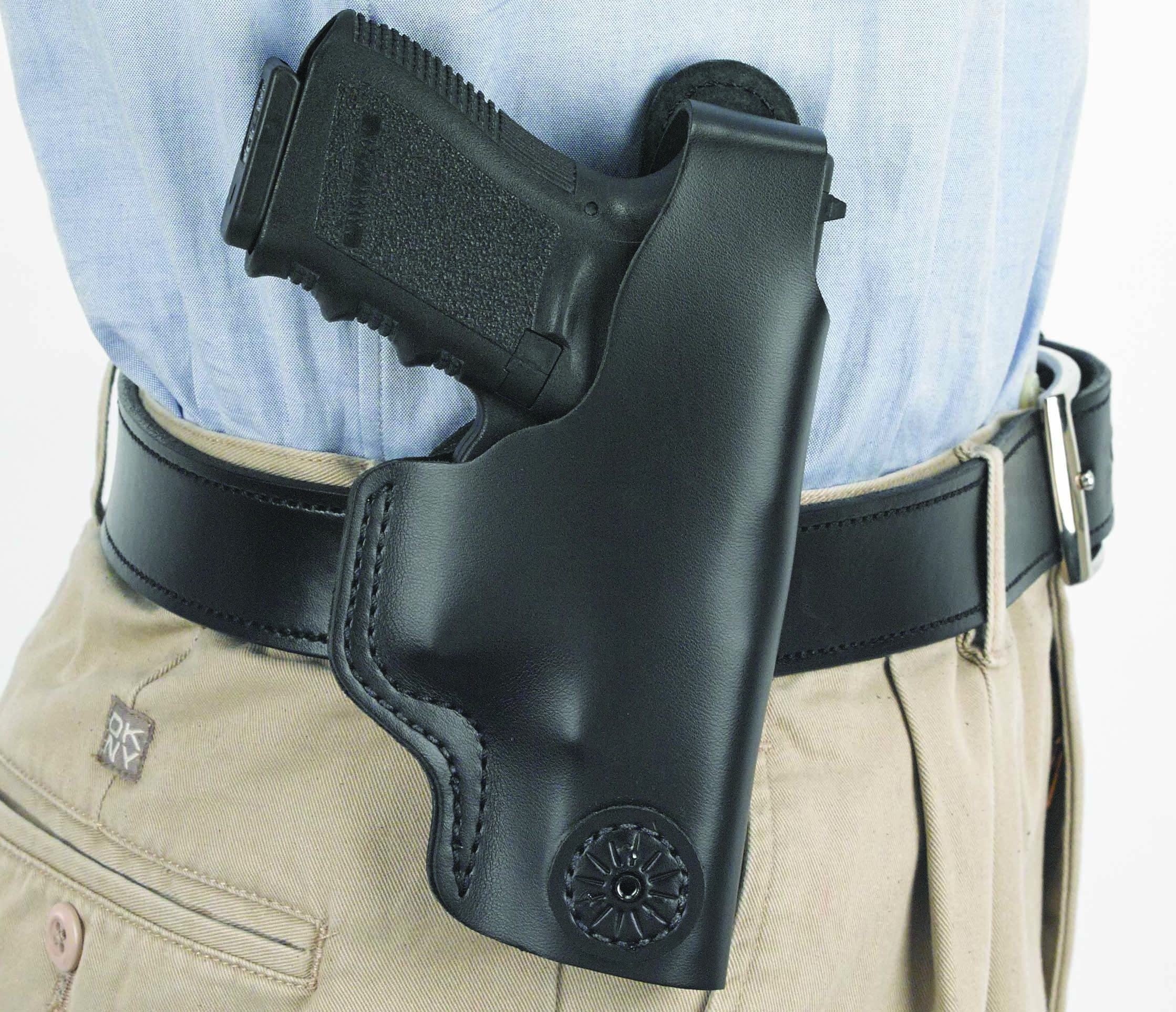 Desantis Dual Carry Ii Holster - Iwb/owb Rh Lthr M&p 9/40 2 Blk