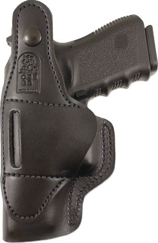 Desantis Dual Carry Ii Holster - Iwb/owb Rh Lthr Xds 9/45 Blk