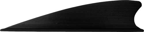 Tac Vanes Matrix 2.25" - Shield Cut Black 36 Pack