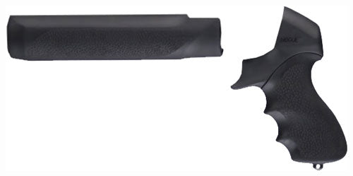 Hogue Pistol Grip W/forend - Mossberg 500 12ga. Black