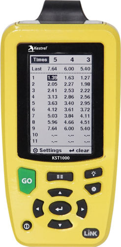 Kestrel Kst1000 Shot Timer - Yellow