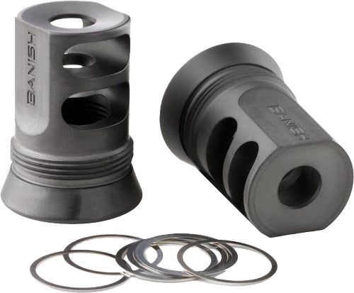 Banish Suppressors 4673 - Muzzle Brake 30gold/46 5/8x24