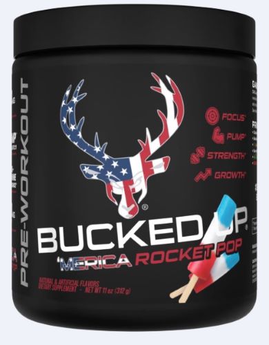 Bucked Up Pre-workout Rocket - Pop 30 Servings 1