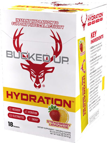 Bucked Up Hydration 2.0 - Strawberry 18 Count 1