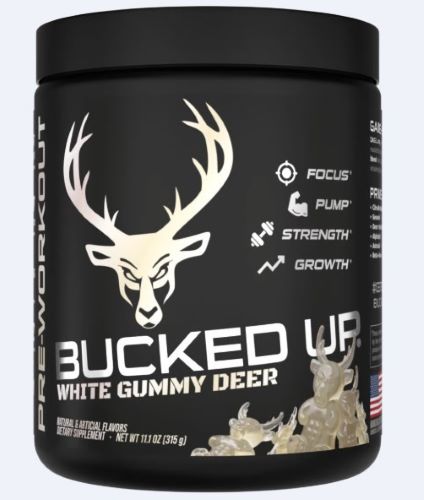 Bucked Up Pre-workout White - Gummy Deer Pineapple 30serving 1