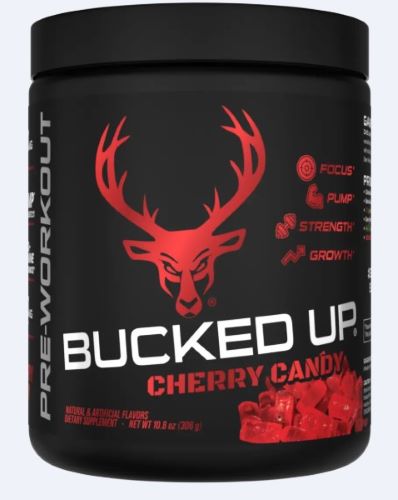 Bucked Up Pre-workout Cherry - Hard Candy 30 Servings 1