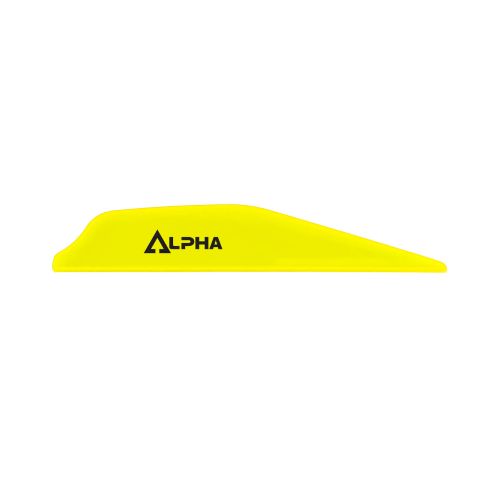 Bohning Alpha Ar 1250 Vane - 2.8" Neon Yellow 36pk
