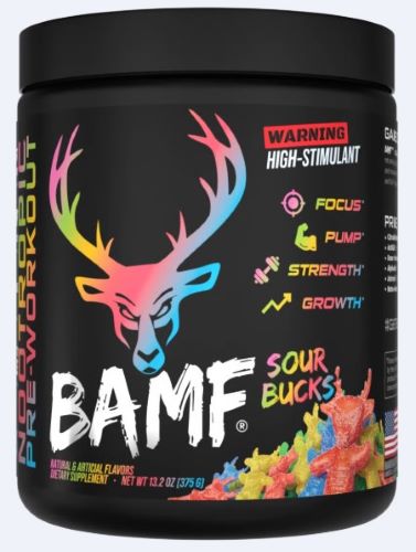 Bucked Up Pre-workout Bamf - Sour Bucks 30 Servings