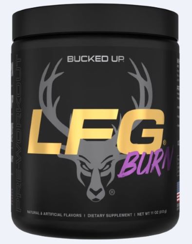 Bucked Up Pre-workout Lfg Burn - Razzle Dazzle 30 Servings 1