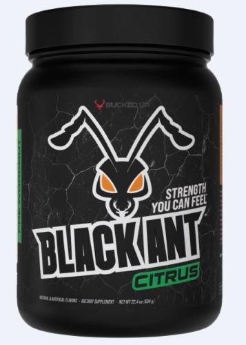 Bucked Up Black Ant Preworkout - Citrus 20 Servings 1