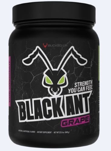 Bucked Up Black Ant Preworkout - Grape 20 Servings