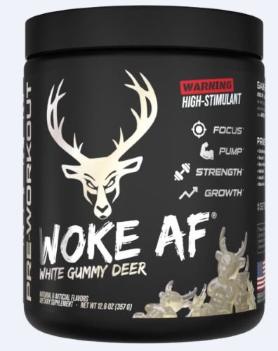 Bucked Up Pre-workout Woke Af - White Gummy Deer 30 Servings 1