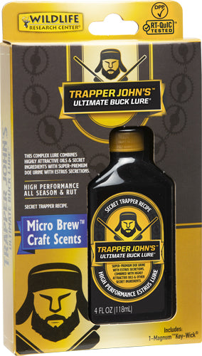 Wrc Deer Lure Trapper John's - Ultimate Buck Lure 4fl Oz<