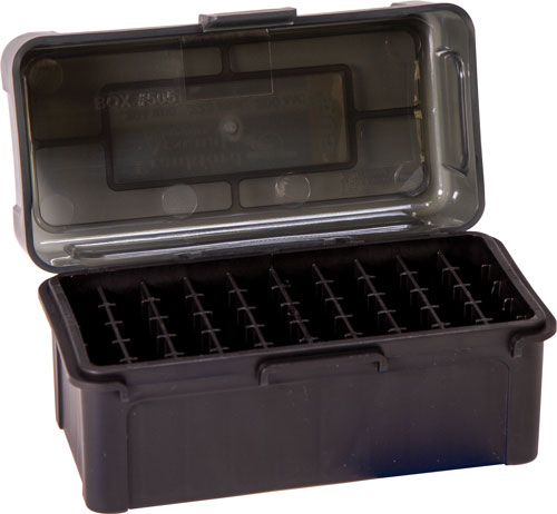 Frankford Arsenal Ammo Box 223 - 50 Rds Black/smoke Hinge Top
