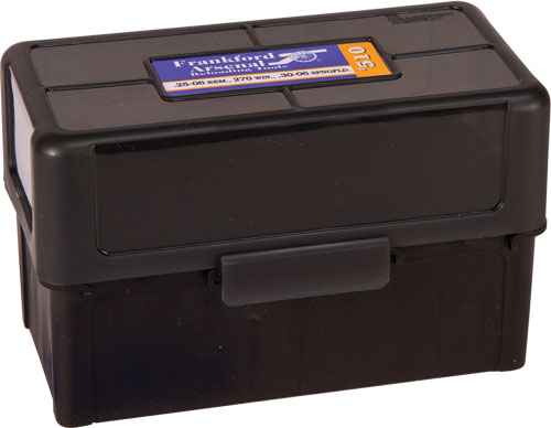 Frankford Arsenal Ammo Bx 270/ - 25-06/30-06 50rd Blk/smk Hg Tp