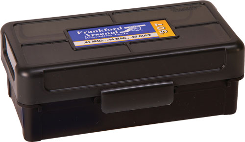 Frankford Arsenal Ammo Box 40/ - 45acp/10mm 50rnd Blk/smk H Tp
