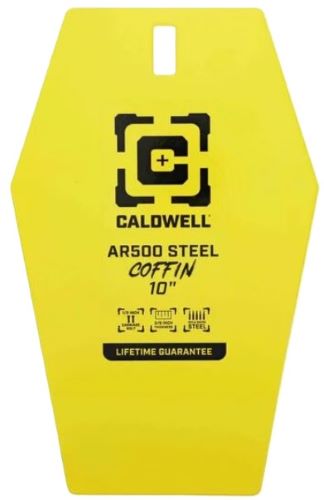 Caldwell Ar500 10" Coffin - Steel Target Yellow 1