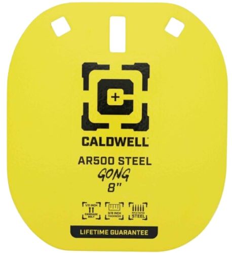 Caldwell Ar500 8" Steel Target - Yellow 1