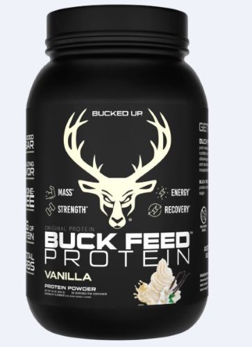 Bucked Up Buck Feed Original - Protein Vanilla 30 Servings 1