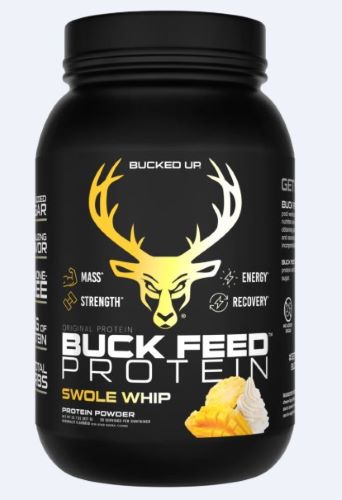 Bucked Up Buck Feed Original - Protein Swole Whip 30 Servings 1