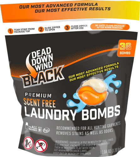 Ddw Black Premium Laundry - Bombs 36ct