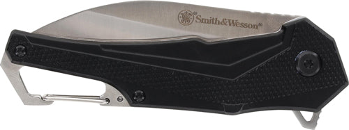 S&w Knife Oasis Carabiner - Folder 3" Black/ss