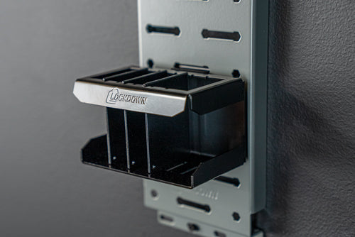 Lockdown Secure Wall Handgun - Kit Holds 2 Handguns/mag Hldr 3