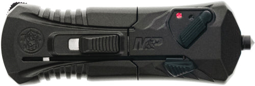 S&w Knife M&p Otf 1.9" Aus-8 - Spear Point W/safety Black