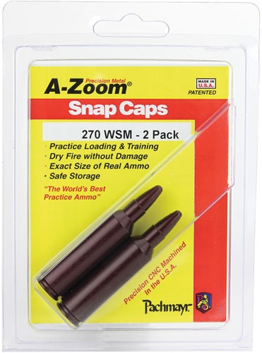 A-zoom Metal Snap Cap - .270wsm 2pk