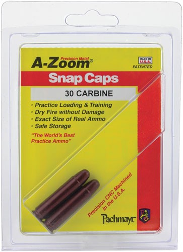 A-zoom Metal Snap Cap - .30m1 Carbine 2-pack