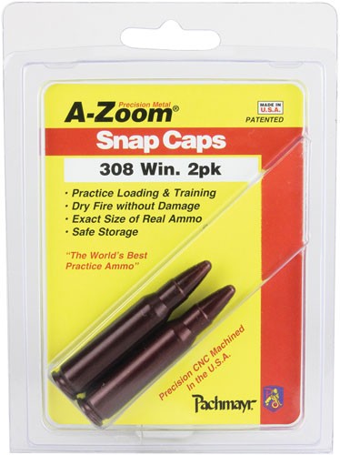 A-zoom Metal Snap Cap .308 - Winchester 2-pack