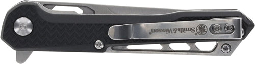 S&w Knife Tactical Folder 3" - Black/ss Promo Q3 25'<