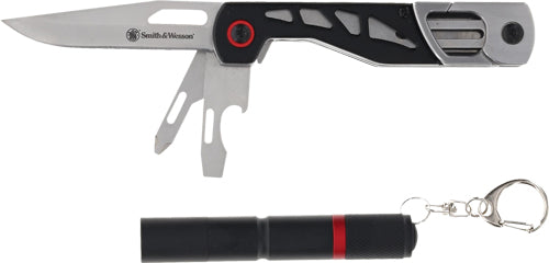 S&w Knife Multitool Knife & - Light Combo Blk Promo Q3 25'<