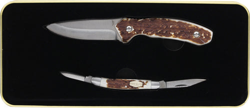 Uncle Henry Knife Fixed/folder - Combo Gift Tin Promo Q4 25'< 3