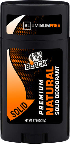 Ddw Black Premium Deoderant - Natural Solid 2.75oz