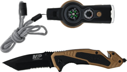 S&w M&p Knife Tactical Folder - & 7in1 Tac Tool Promo Q3 26'< 1