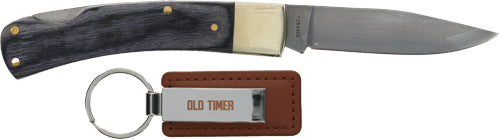 Old Timer Knife Lockback Foldr - & Keychain Combo Promo Q3 26'< 1